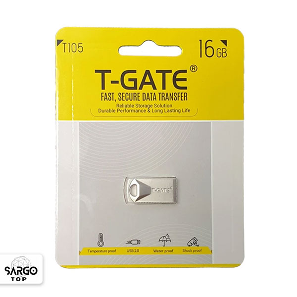 فلش مموری T-GATE مدل T105 ظرفیت 16 گیگابایت - سارگوتاپ